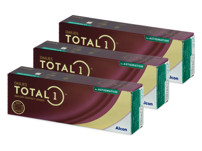 Dailies TOTAL1 for Astigmatism (90 lentile) - Lentile de contact torice