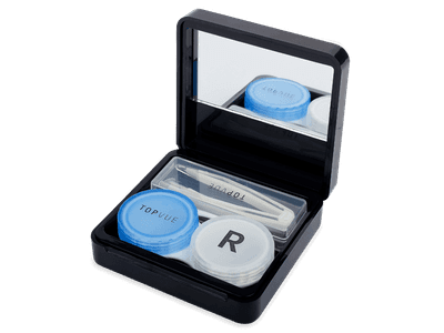 Casetă cu oglinda TopVue - neagră 