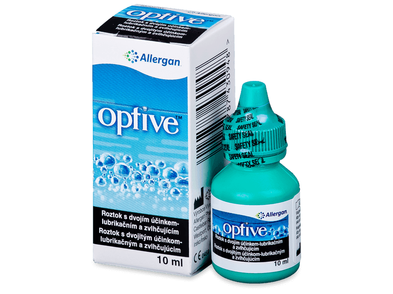 Picaturi de ochi Picături oftalmice OPTIVE 10 ml 10 ml imagine teramed.ro