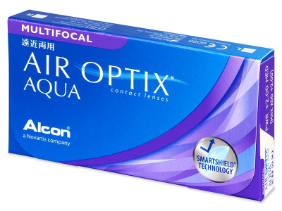 Air Optix Aqua Multifocal (3 lentile) - Design-ul vechi