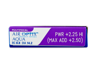 Air Optix Aqua Multifocal (6 lentile) - Parametrii lentilei