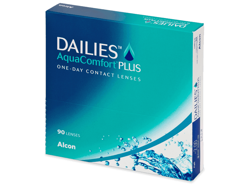 Lentile de contact zilnice Dailies AquaComfort Plus (90 lentile)
