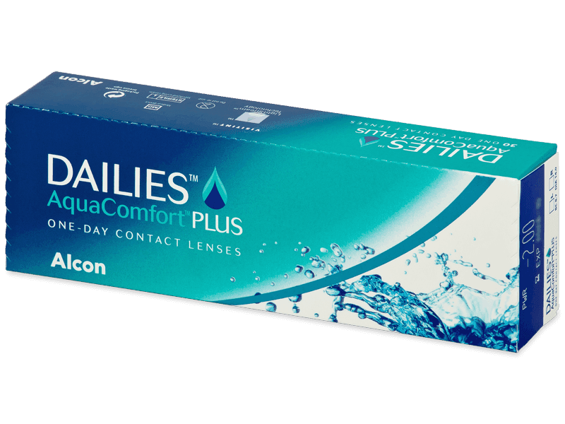 Dailies AquaComfort Plus (30 lentile) - Lentile de contact de unică folosință
