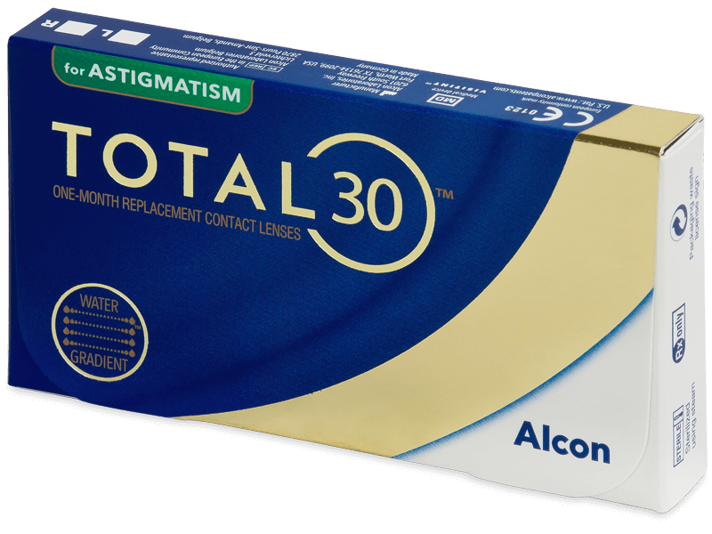 Lentile de contact lunare TOTAL30 for Astigmatism (6 lentile)
