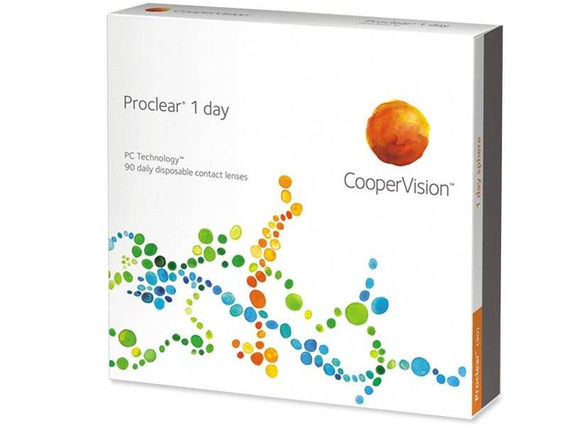 Lentile de contact zilnice Proclear 1 Day (90 lentile) (90 lentile) imagine noua