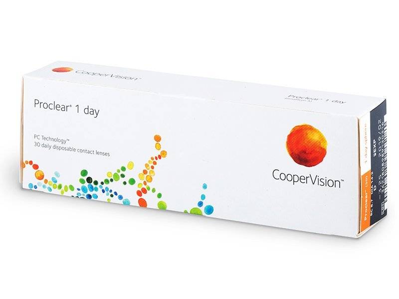 Lentile de contact zilnice Proclear 1 Day (30 lentile) (30 lentile) imagine noua