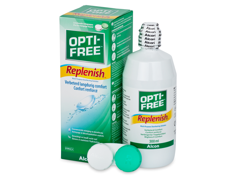 Soluție Opti-Free RepleniSH 300 ml - Soluție de curățare