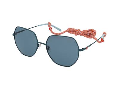 Lunettes De Soleil Missoni MMI 0080/S - Couleurs Orange Et Vert - Taille 57/17/145 - UV400 - Neuf Avec étiquettes
