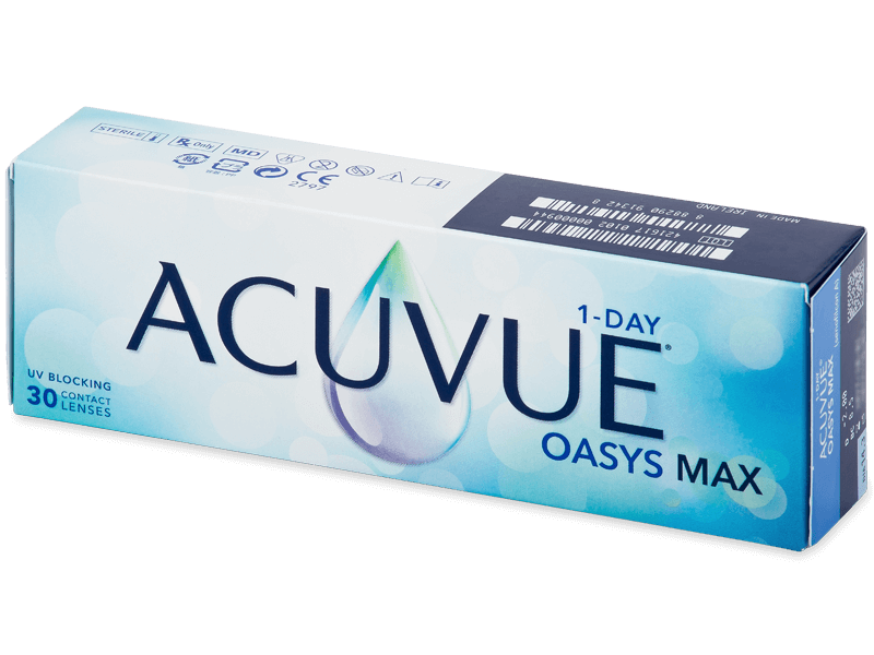 Lentile de contact zilnice Acuvue Oasys Max 1-Day (30 lentile)