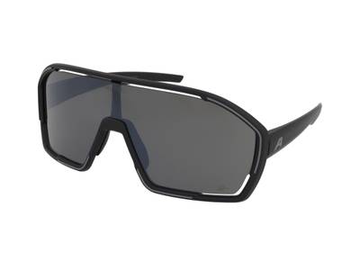 Ochelari de soare design futurist Alpina Bonfire Q-Lite Black Matt