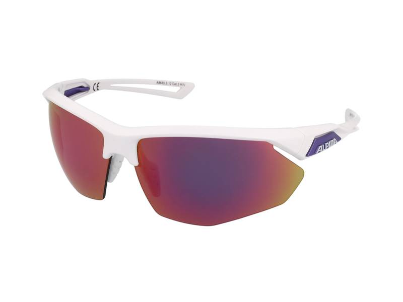 Sports Ochelari de vedere ,Ochelari de soare Alpina Nylos HR White Purple