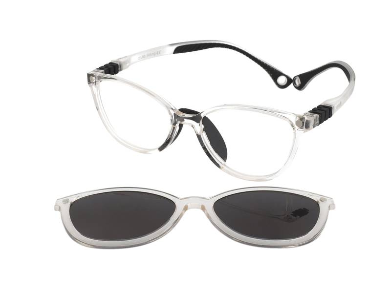 Ochelari de vedere crullé kids hiking c11 clip-on