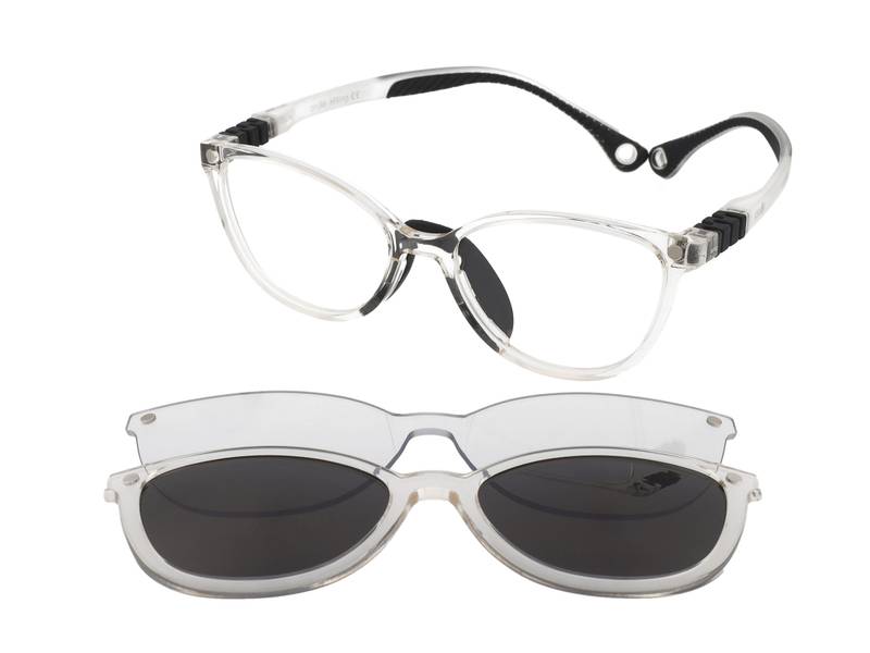 Ochelari de vedere crullé kids hiking c11 clip-on bb