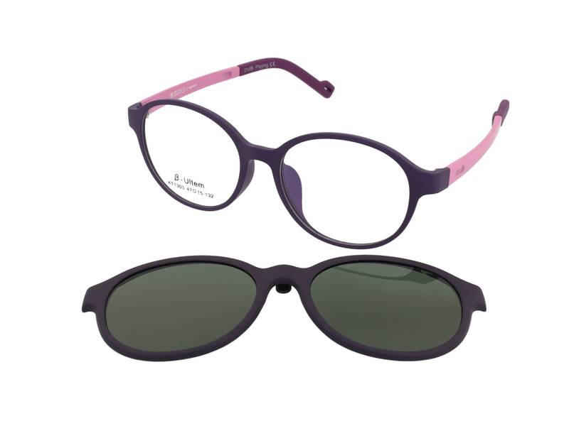 Ochelari de vedere Crullé Kids Playing C3 Clip-on