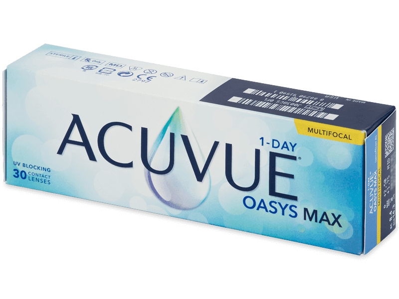 Lentile de contact zilnice Acuvue Oasys Max 1-Day Multifocal (30 lentile)