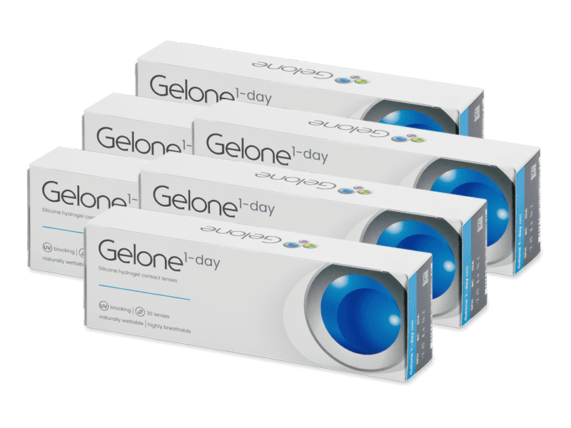 Lentile de contact zilnice Gelone 1-day (180 lentile)