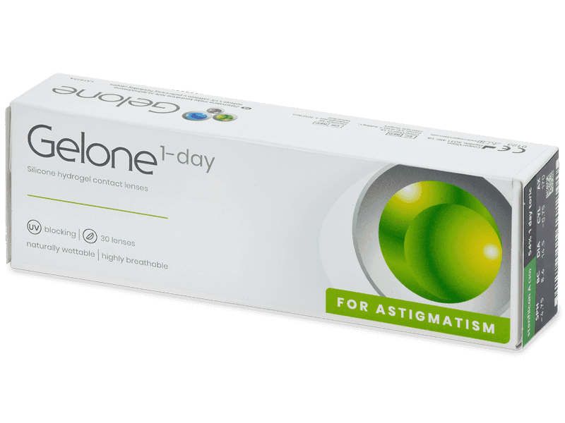 Lentile de contact zilnice Gelone 1-day for Astigmatism (30 lentile)