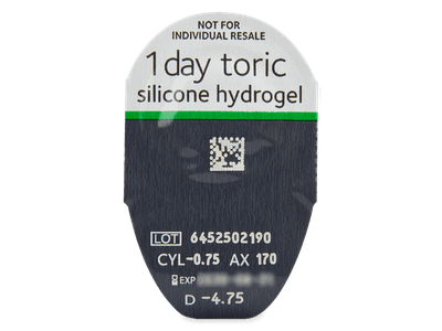 Gelone 1-day for Astigmatism (30 lentile) - Vizualizare ambalaj