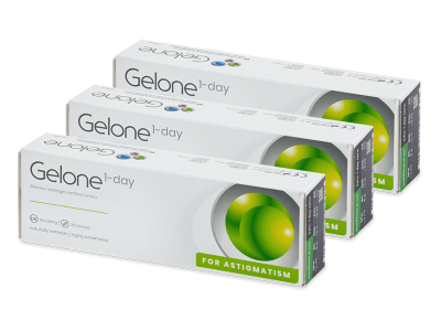 Gelone 1-day for Astigmatism (90 lentile) - Lentile de contact torice