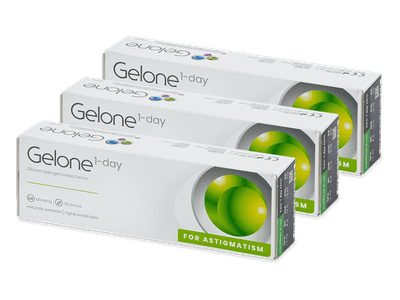 Gelone 1-day for Astigmatism (90 lentile) - Lentile de contact torice