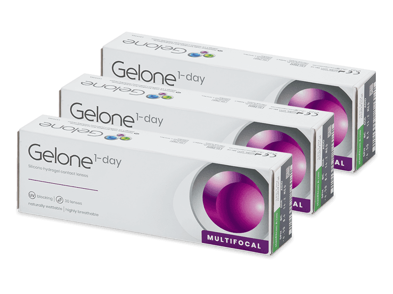 Lentile de contact zilnice Gelone 1-day Multifocal (90 lentile)