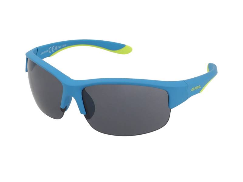 Sports Ochelari de vedere ,Ochelari de soare Alpina Flexxy Youth HR Blue Matt-Lime