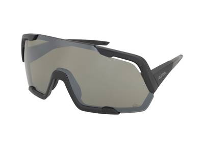 ALPINA Unisex - Volwassenen, ROCKET BOLD Q-LITE Sportbril, black matt, One Size
