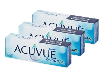 Acuvue Oasys Max 1-Day (90 lentile) - Lentile de contact de unică folosință