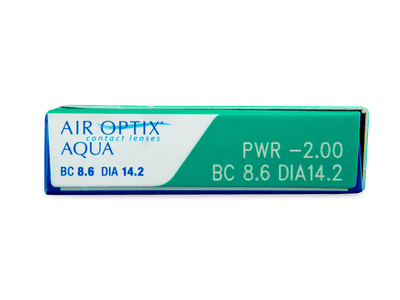 Air Optix Aqua (6 lentile) - Parametrii lentilei