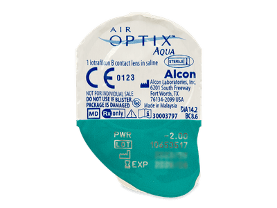 Air Optix Aqua (6 lentile) - Vizualizare ambalaj