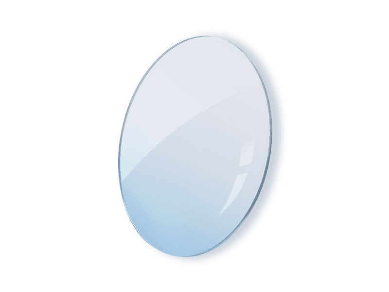 Lentile pentru ochelari 1.67 progresive cu protecție PC - Poză ilustrativă