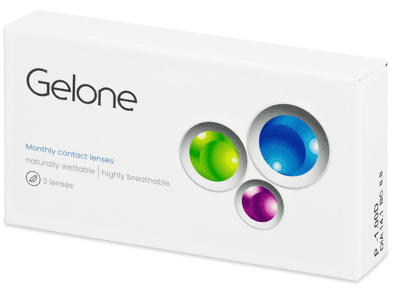 Gelone Monthly (3 lentile) - Lentile de contact lunare