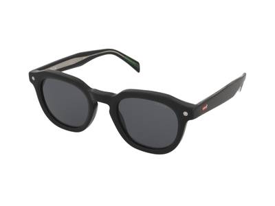 Occhiali Da Sole Unisex Levi's Lv 1005/s Per Bambini E Ragazzi - Black Grey, Lenti Sfumate E Montatura In Metallo
