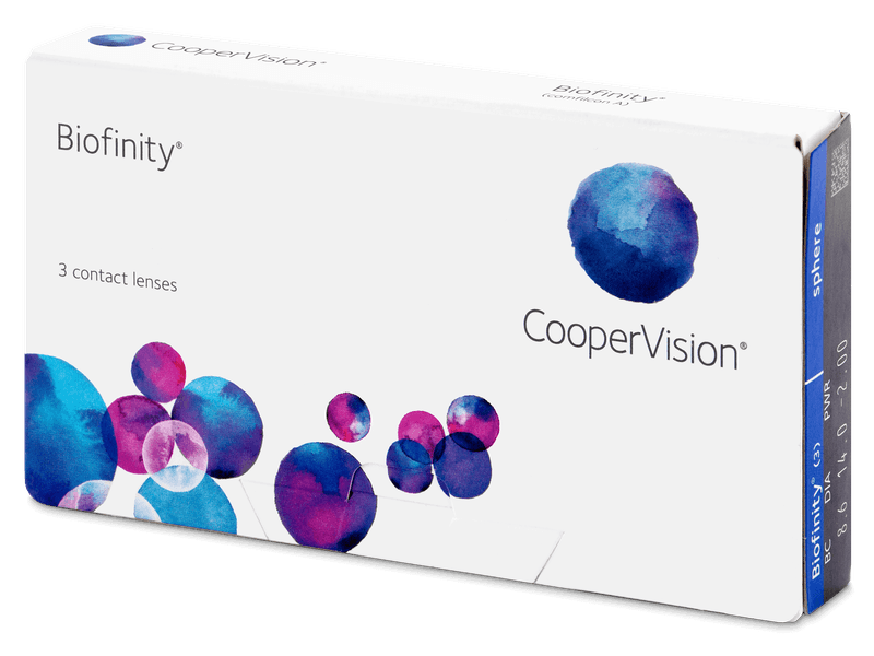 Lentile de contact lunare  Biofinity (3 lentile)