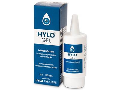 Picături oftalmice HYLO-GEL Eye Drops 10 ml - Design-ul vechi