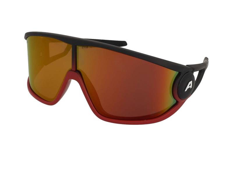 Ochelari de soare Alpina Legend Q-Lite Black Red Matt/Red Mirror