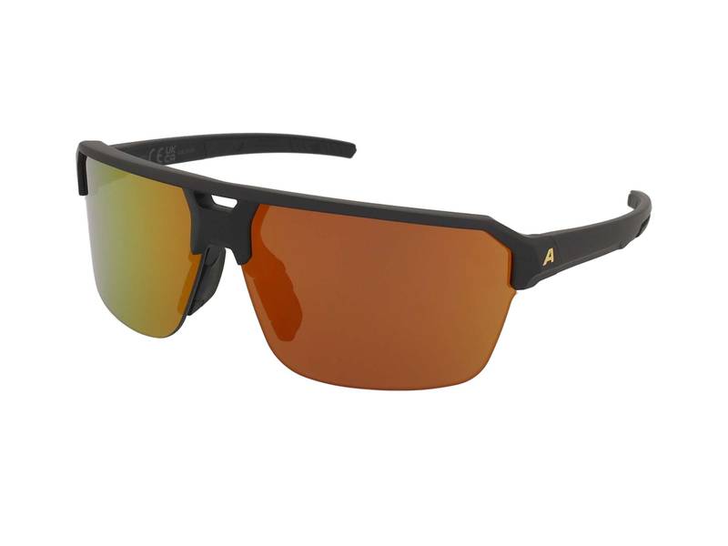 Ochelari de soare Alpina Swift HR Black Gold Matt/Gold Mirror