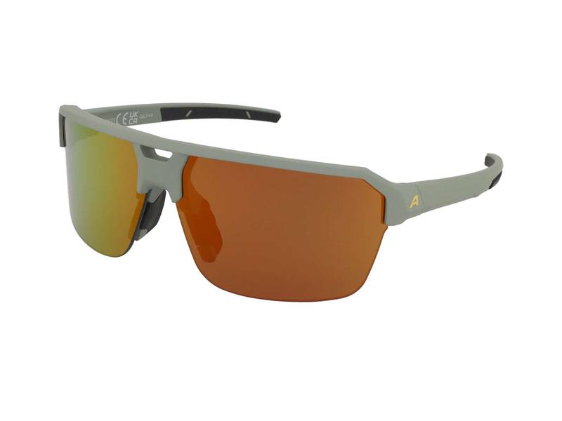 Ochelari de soare Alpina Swift HR Willow Green Matt/Gold Mirror