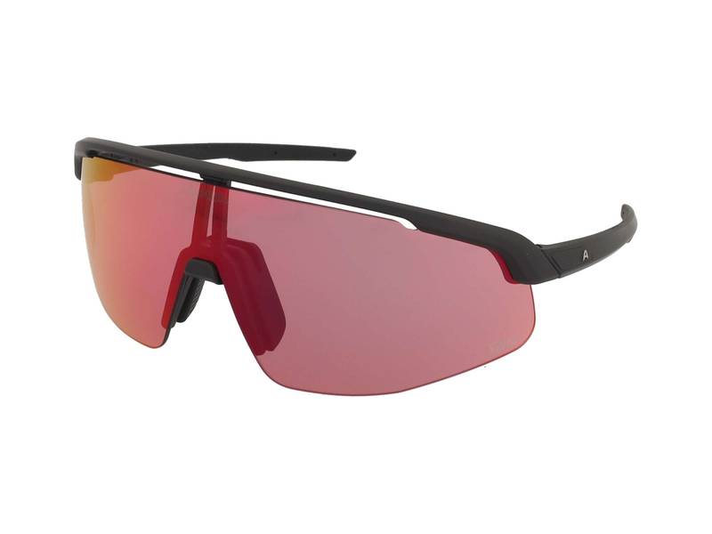 Ochelari de soare Alpina Turbo Pro Q-Lite Black Matt/Red Mirror