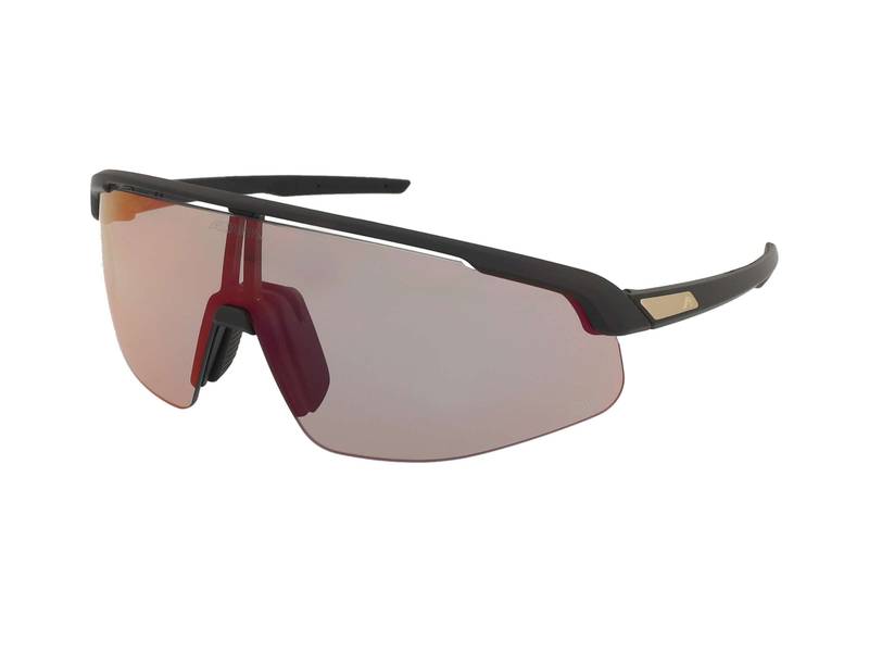 Ochelari de soare Alpina Turbo Pro QV Black Matt/Rainbow Mirror