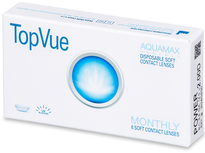 Topvue monthly (6 lentile)