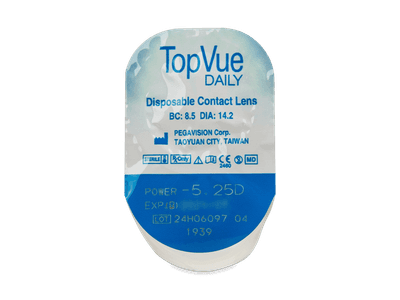TopVue Daily (30 lentile) - Vizualizare ambalaj