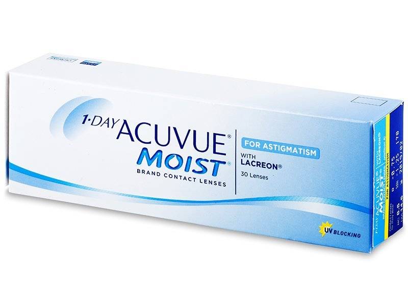 1 Day Acuvue Moist for Astigmatism (30 lentile) Johnson and Johnson imagine 2022