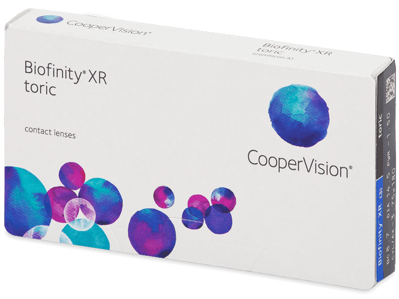 Lentile de contact lunare  Biofinity XR Toric (3 lentile)