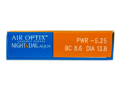 Air Optix Night and Day Aqua (3 lentile) - Parametrii lentilei