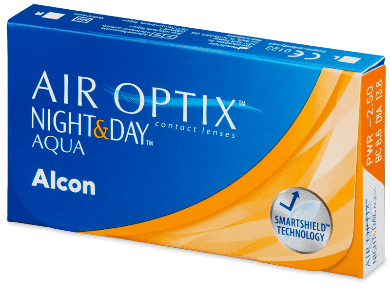 Lentile De Contact Lunare Air Optix Night And Day Aqua (6 lentile)